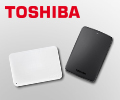 Скидка 4% по промокоду на внешние жесткие диски Toshiba.