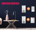 При покупке умной розетки Redmond RSP-102S-E подарок на выбор - датчик движения REDMOND RG-D31S или датчик открытия двери/окна REDMOND RG-G31S.