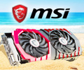 Скидки до 7% по промокоду на видеокарты MSI.
