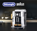 Скидки до 30% по промокоду на технику DELONGHI и BRAUN.