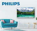 Скидки до 20% по промокоду на телевизоры Philips.