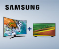 Скидка 100% на второй товар в комплекте при единовременной покупке телевизоров Samsung из списка.