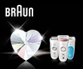 Браслет с подвеской Swarovski Heart за покупку эпилятора Braun.