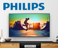 Экстрабонусы до 4000 рублей от цены за телевизоры Philips.