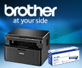 Скидка 50% на картридж BROTHER TN1095 при покупке в комплекте с лазерными аппаратами Brother.
